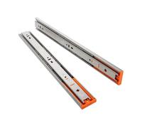 Guide For Cassetti Ad Alta Resistenza, Guide In Acciaio Con Cuscinetti A Sfera, Guide Laterali A Estrazione Completa, For Mobili Da Cucina (2 Pezzi)(50cm/19.6inch)