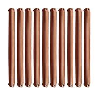 Guide for cassetti con binario di scorrimento da 10 pezzi 180/235/298 mm for sostituzione in plastica dei per Cassetto(Brown,235mm)