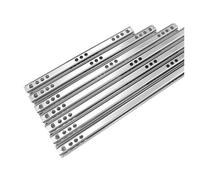 Guide for cassetti con cuscinetti a sfera, guide telescopiche for mobili a 2 sezioni, 1 paio/lotto (2 pezzi)(17x400mm)