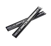 Guide For Cassetti Da 18 Pollici, Guide Laterali In Acciaio Con Cuscinetti A Sfera, Guida A Rulli In 2 Pezzi, For Armadi E Mobili Da Cucina, Portata 60 Kg(32.5cm/12.8inch)