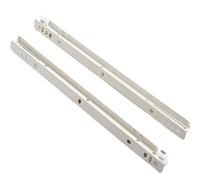 Guide for cassetti Due binari for armadi Ispessimento Tavolo for computer Scivolo Armadi for abbigliamento Tastiera Puleggia a rulli Mobili(16inch(40cm))