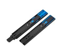 Guide For Cassetti In 2 Pezzi, Guide A Sfere A Estrazione Totale, Guide Di Ricambio Resistenti, For Montaggio Laterale In Cucina E Ufficio, Portata 60 Kg(450mm/17.7inch)