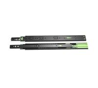 Guide For Cassetti In Acciaio Da 22" Con Chiusura Ammortizzata Silenziosa, Guide A Sfera A Estrazione Totale, Guide Di Ricambio For Montaggio Laterale(45cm/17.7inch)