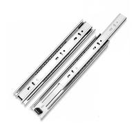 Guide for cassetti in acciaio laminato a freddo | Argento 25 cm 30 cm 35 cm 40 cm 45 cm 50 cm for armadio da cucina camera da letto guardaroba guardaroba(35cm)