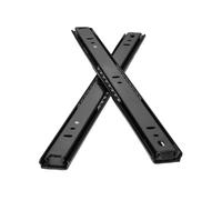 Guide For Cassetti Resistenti, Estensione Completa, Guide Con Cuscinetti A Sfera A Chiusura Ammortizzata, Montaggio Laterale For Mobili Da Cucina, Cassettiere(25cm/9.8inch)