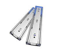 Guide For Cassetti Resistenti, Set Di 1 Paio Di Guide E Guide For Cassetti, Guide Laterali Di Ricambio Con Cuscinetti A Sfera, For Mobili Da Cucina E Ufficio, Portata 60 Kg(Blue,25cm/9.8inch)
