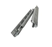 Guide For Cassetti Sottotop, Chiusura Ammortizzata, Estensione Completa, Capacità 75 Libbre, 6 Paia, Ferramenta For Mobili Con Grilletti In Zinco