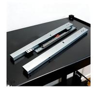 Guide for cassetti sottotop, guide for ripiani estraibili con montaggio inferiore e chiusura ammortizzata, for cassetti della dispensa della cucina(50cm/20in)