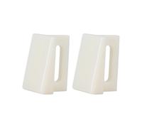 Guide Inferiori Della Porta Tascabile Fori Asolati Per La Regolazione Orizzontale Compatibile Con Pavimento in Moquette Porta in Plastica Ricambio Da 10