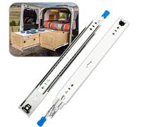 Guide laterali per cassetti resistenti con meccanismo di bloccaggio - Guide laterali a estensione completa per casa ufficio camper - lunghezza 2501500 mm - soluzione di archiviazione 550 mm