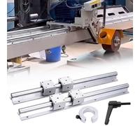 Guide lineari e cuscinetti per impieghi gravosi - Kit binario CNC SBR25 lunghezza 200-1000 mm per macchine da taglio automatizzate e sistemi di guida a basso attrito
