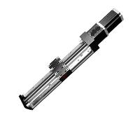 Guide lineari, FSK80 Modulo Lineare 15mm Doppio Binario Di Guida Motore Passo-passo Lineare A Ricircolo Di Sfere A Ricircolo Di Sfere For CNC per fresatrici CNC(300mm)
