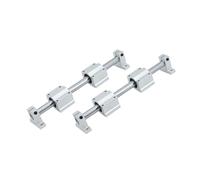 Guide lineari, guida di scorrimento lineare e slit 4 Supporti For Albero SK30 + Blocchi Scorrevoli SCS30UU + 2 Guide Lineari For Cilindri Ottici Da 30 Mm(850mm)