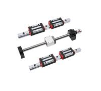 Guide lineari, guide di scorrimento a movimento li Guida Lineare Quadrata 2 Pezzi HGR15 + 4 HGH15CA Blocchi Scorrevoli + 1 Kit Vite A Sfere SFU1610(1000mm)