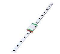 Guide lineari lineari in miniatura, 1 guida lineare MGN12 da 300-1000 mm + 1 blocco scorrevole MGN12H in acciaio inox (100 mm)