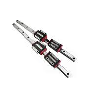 Guide lineari scorrevoli in miniatura, 2 guide lineari EGH15 100-1000 mm + 4 blocchi di silder EGW15CC in acciaio lavorato (400 mm)