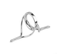 Guide per canna da pesca realizzate con telaio in acciaio inossidabile e anelli in ceramica per proteggere le lenze durante il lancio e il recupero (20#)