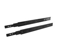 Guide Per Cassetti 1 paio di guide for cassetti, for in metallo con cuscinetti a sfera muti e estensione completa a 3 sezioni, lunghezza 400 mm