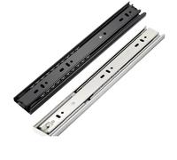 guide per cassetti 2 pezzi binario for cassetto scorrevole for guida a tre binari raccordi hardware for mobili, scivolo(Silver,14 inch 35cm)