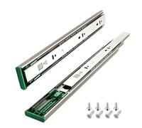 Guide per Cassetti con Apertura a Pressione, Binari per Mobili da Cucina con Montaggio Laterale a Estrazione Totale, Capacità di Carico 45 kg(20in (500mm))