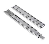 Guide per cassetti con chiusura ammortizzata, Drawer Slides Soft Close Ball Bearing Full Extension Heavy Duty Pack of 2 Multicolor Multiple Sizes(304 Stainless Steel,10inch (25cm))