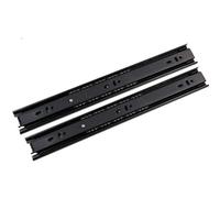 Guide per cassetti con chiusura ammortizzata sotto 1 Paio Di Guide For Cassetti Resistenti A Tre Sezioni, Assorbimento Degli Urti(10 inche)