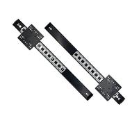 Guide per cassetti con chiusura ammortizzata sotto Ferramenta for porte a battente nascoste Binario for guardaroba Porta a scomparsa for armadietto pieghevole scorrevole telescopico Accessori(350mm)