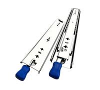 Guide per cassetti con chiusura ammortizzata sotto Guida Cassetto Ad Estensione Totale A 3 Pieghe For Carichi Pesanti Da 53 Mm(12inch(300mm))