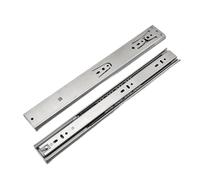 guide per cassetti Guide for cassetti in acciaio inossidabile con chiusura ammortizzata, guide for a tre sezioni, smorzatore tampone(Buffer 12inch 30cm)