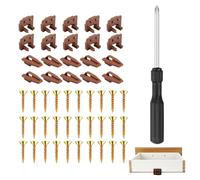 Guide per cassetti - Kit di riparazione di facile installazione | Guide per comò - per cassettiere, armadi, cucine, camere da, appartamenti, hotel, ristoranti