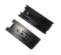 Guide per cassetti morbide nascoste, Guide for Cassetti Con Cuscinetti A Sfera Estensione Completa Montaggio Laterale 45mm 45kg Nero 85-200mm Confezione Da 2(85mm(3.5inch))