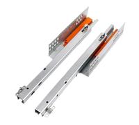 guide per cassetti Premere for aprire sotto il supporto for mobili da cucina, bagno, cassetto, guida di scorrimento, 25 kg(14inches 350MM)