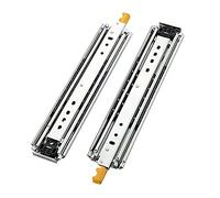 Guide per cassetti resistenti da 1200 mm con serratura, con cuscinetti a sfera in metallo, estensione completa, capacità 120 kg, 1 coppia (disponibile anche in dimensioni da 400 mm)