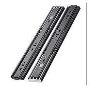 Guide per cassetti Scorrevole per cassetti Guide per cassetti,Solido cuscinetto a sfere,Capacità cuscinetto 45 kg,Larghezza 45 mm,1 paio di guide per cassetti a estensione completa,Guida di rimbalzo-U