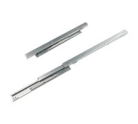 Guide per cassetti sottopavimento facili da usare con funzione Silent Soft Close