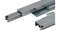 Guide per cassetti sottopavimento facili da usare con funzione Silent Soft Close
