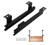 Guide Per Cassetti Tastiera Estrazione Totale, 1 Coppia Guide Scorrevoli Per Tastiera Sotto Scrivania Computer, Guide Per Ripiani Estraibili, Vassoio Scorrevole Accessori