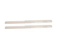 Guide per Cassetto Autoadesive Bianco, Binari per Armadi | Hips, Montaggio dal Basso senza Forare, Sostituzione Rapida, per Cassetti in Legno e Ufficio