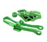Guide Per Catene Moto Compatibile Con Per KLX450R 2008 2009 2010 2011 2012 2013 2014 Moto Catena Guida Cursore Forcellone Rullo Accessori(Green,Size3)