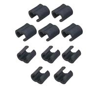 Guide Per Cavi Per Biciclette - Morsetti C -clip In Bici | 10x Cavi Deragliatore Clip Del Cambio, Fibbia Per La Gestione Degli Alloggi Per Attività Ciclistiche Di Cavalcata Per Esterni | Organizzatore