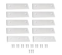Guide per cuccette per rimorchi per barche, 7,6 x 25,4 cm, proteggono le estremità dei letti a castello, 10 cuccette più lisce, cuscinetti scorrevoli