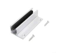 Guide per porte scorrevoli con rivestimento in peluche per riduzione del rumore e funzionamento regolare, scanalatura incassata per un allineamento accurato, struttura in lega di zinco che supporta un
