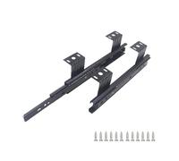 Guide per tastiera resistenti da 30,5 cm, con cuscinetti a sfera a 3 stadi, 290 mm, per montaggio a pavimento, capacità di carico di 45 kg, perfette per un'estensione liscia della tastiera, 1 paio