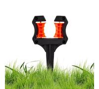 Guide per tubi da giardino - per irrigazione da esterni, Supporto stabile per ancoraggio a terra, Design con rulli antigroviglio, Accessorio resistente agli agenti atmosferici | Piante da pa