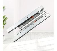 Guide scorrevoli affidabili realizzate con materiali per migliorare le soluzioni di archiviazione a casa (25,4 cm)