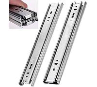 Guide scorrevoli per cassetti con chiusura ammortizzata, estensione completa, con cuscinetti a sfera, 900 mm, montaggio laterale resistente a tre sezioni per un funzionamento regolare e una maggiore