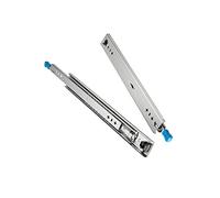 Guide scorrevoli per cassetti con serratura, estensione completa, 250 mm, con cuscinetti a sfera, capacità di carico 120 kg, disponibile in 10/16/28/40/60 pollici 115 cm