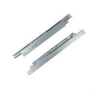 Guide scorrevoli per cassetti in acciaio laminato a freddo da 450 mm, 1 paio di guide scorrevoli montate a pavimento, facili da installare, ideali per armadi e mobili