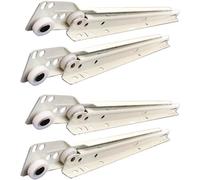 Guide scorrevoli per cassetti in metallo, resistenti, per armadi, binari scorrevoli con viti incluse, durevoli e facili da installare, 300 mm, 2 paia