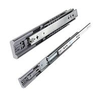 Guide scorrevoli per cassetti resistenti con chiusura ammortizzata, guide telescopiche a estensione completa, in metallo robusto, scorrevoli lisci per mobili da cucina, 1 paio